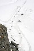 fun on the glacier