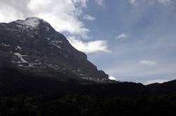 the north face of the Eiger