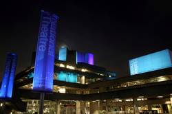 National Theatre at night