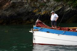 Looe Lugger Regatta - Bows and Sterns