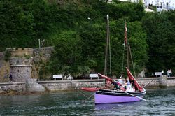 Looe Lugger Regatta - Rowing PZ111