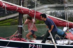 Looe Lugger Regatta - Rowing PZ111