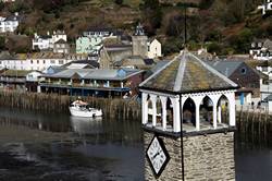 Low tide in Looe River