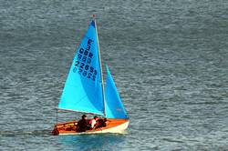 Sailing in Looe Bay