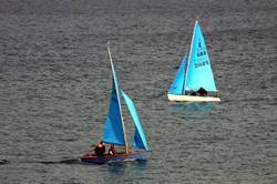 Sailing in Looe Bay