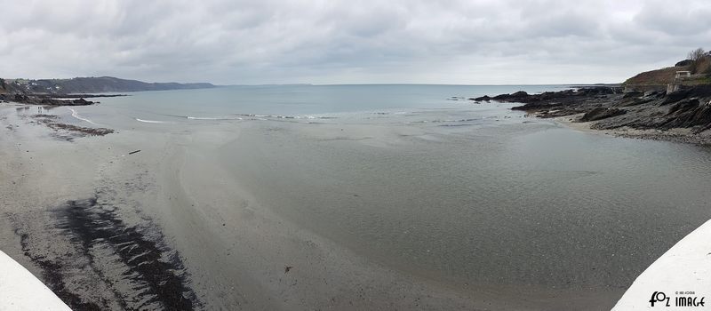 14 March 2017 - East Looe beach panorama © Ian Foster / fozimage