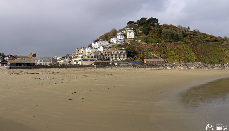 5 March 2017 - Windy on East Looe beach © Ian Foster / fozimage