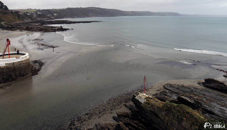 14 March 2017 - Low spring tide on East Looe beach © Ian Foster / fozimage