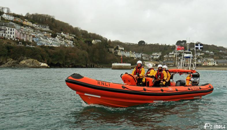 19 March 2017 - Looe RNLI Atlantic 85 B-894 Sheila and Dennis Tongue II © Ian Foster / fozimage