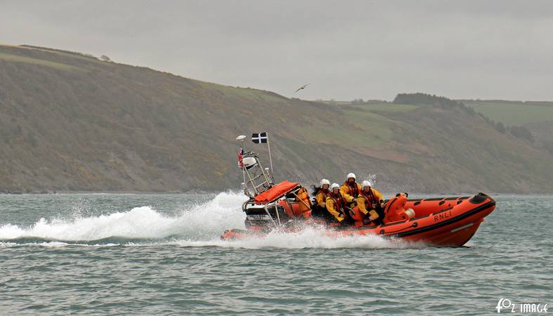 19 March 2017 - Looe RNLI Atlantic 85 B-894 Sheila and Dennis Tongue II © Ian Foster / fozimage