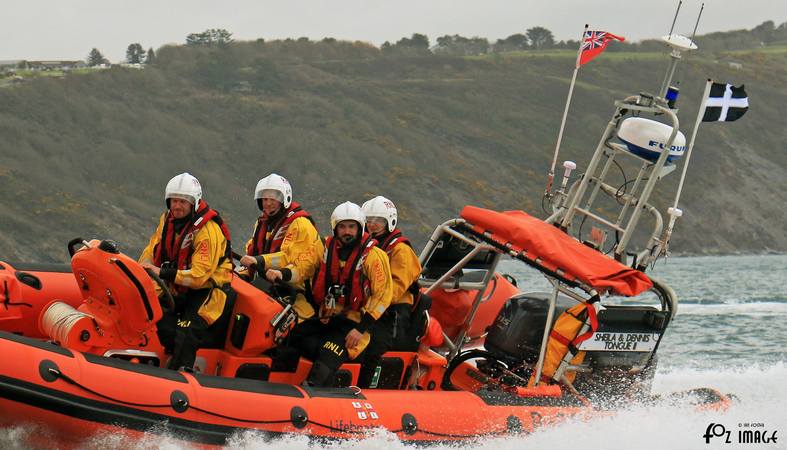 19 March 2017 - Looe RNLI Atlantic 85 B-894 Sheila and Dennis Tongue II © Ian Foster / fozimage