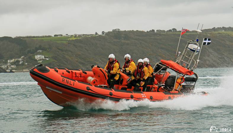 19 March 2017 - Looe RNLI Atlantic 85 B-894 Sheila and Dennis Tongue II © Ian Foster / fozimage