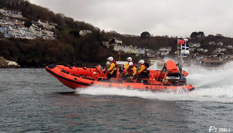 19 March 2017 - Looe RNLI Atlantic 85 B-894 Sheila and Dennis Tongue II © Ian Foster / fozimage