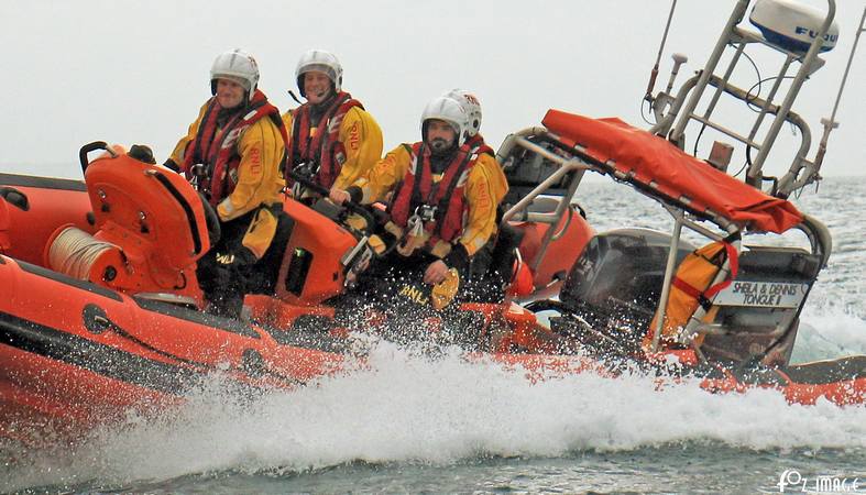 19 March 2017 - Looe RNLI Atlantic 85 B-894 Sheila and Dennis Tongue II © Ian Foster / fozimage