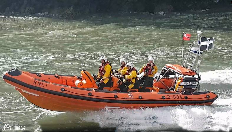 4 March 2017 - Looe RNLI Atlantic 85 B-894 Sheila and Dennis Tongue II © Ian Foster / fozimage