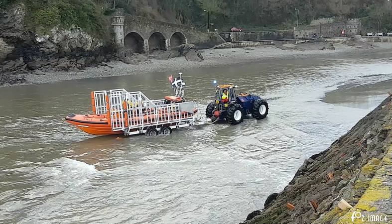 4 March 2017 - Looe RNLI Atlantic 85 B-894 Sheila and Dennis Tongue II © Ian Foster / fozimage