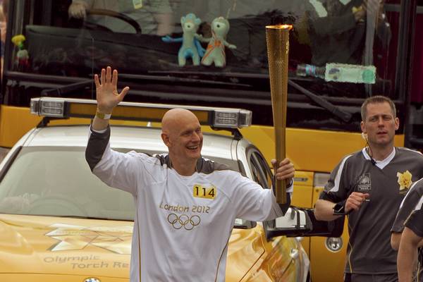 19th May 2012 - Follow the Olympic Torch through Liskeard on day one of the Olympic Torch Relay.