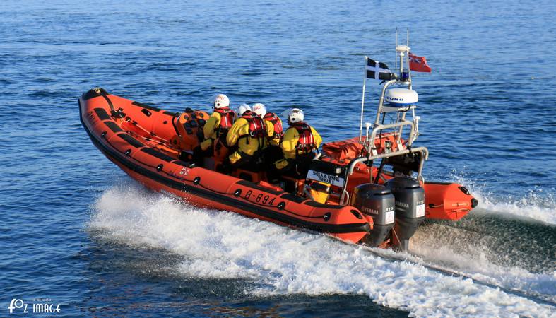 24 May 2017 - Looe RNLI D Class B-894 Sheila and Dennis Tongue II © Ian Foster / fozimage