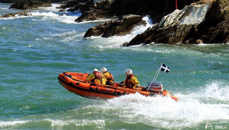 26 May 2017 - Looe RNLI D Class D-741 Ollie Naismith © Ian Foster / fozimage