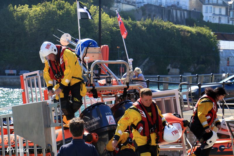26 May 2017 - Looe RNLI inshore lifeboat recovery © Ian Foster / fozimage
