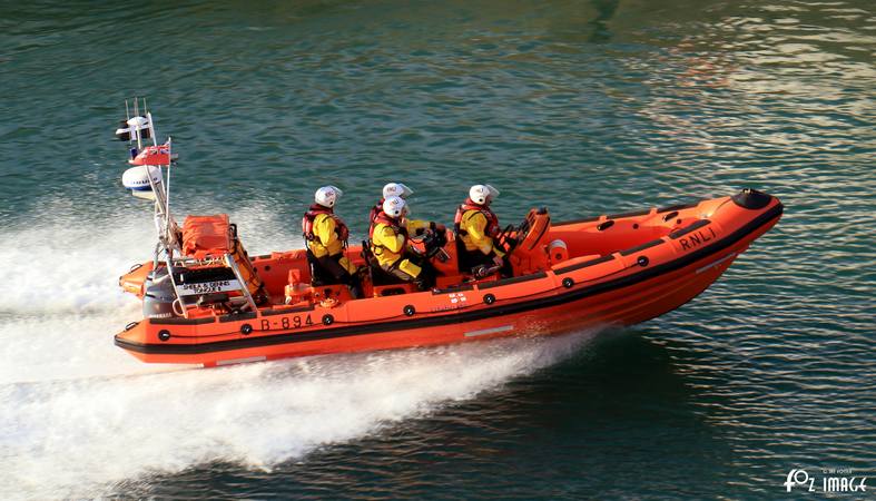 17 May 2017 - Looe RNLI D Class B-894 Sheila and Dennis Tongue II © Ian Foster / fozimage