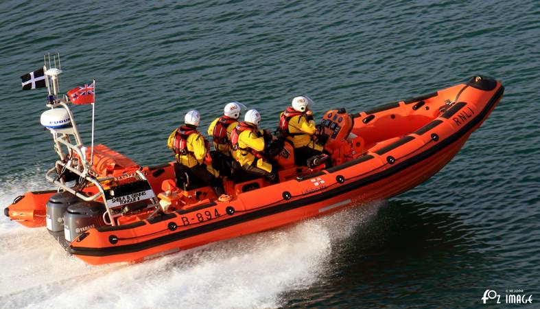 17 May 2017 - Looe RNLI D Class B-894 Sheila and Dennis Tongue II © Ian Foster / fozimage