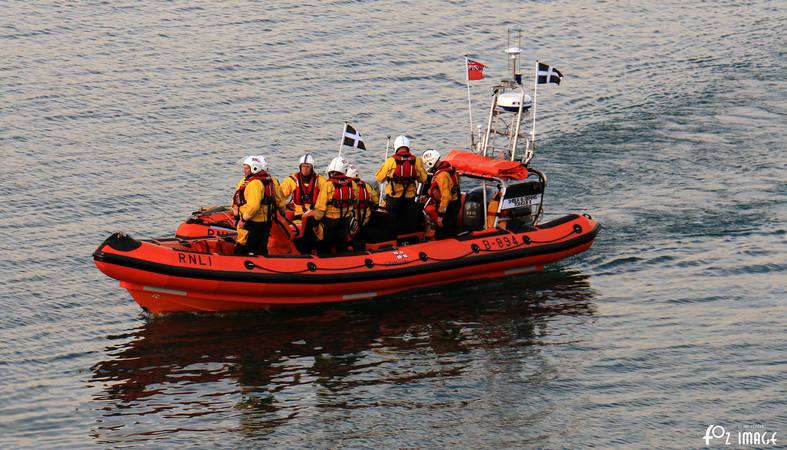 17 May 2017 - Looe RNLI D Class B-894 Sheila and Dennis Tongue II © Ian Foster / fozimage