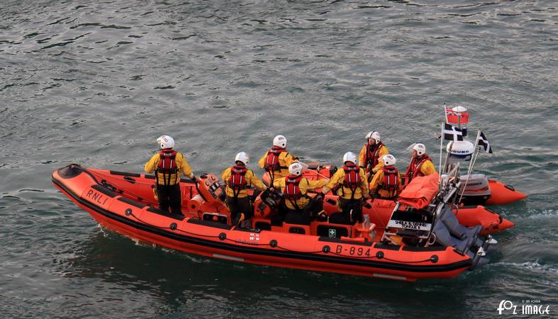 17 May 2017 - Looe RNLI D Class B-894 Sheila and Dennis Tongue II © Ian Foster / fozimage