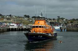 Newlyn Fish Festival - RNLI demonstration