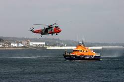 Newlyn Fish Festival - RNLI demonstration