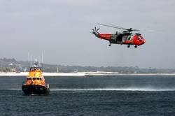 Newlyn Fish Festival - RNLI demonstration