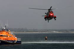 Newlyn Fish Festival - RNLI demonstration