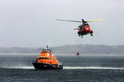 Newlyn Fish Festival - RNLI demonstration