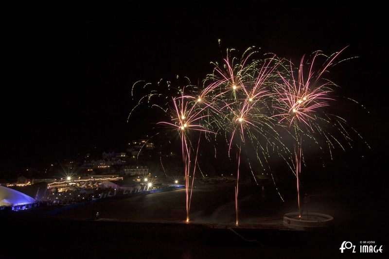 1 October 2017 Firework finale - Looe Music festival © Ian Foster / fozimage