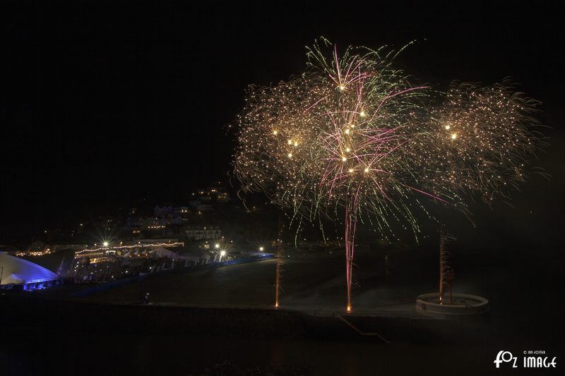 1 October 2017 Firework finale - Looe Music festival © Ian Foster / fozimage