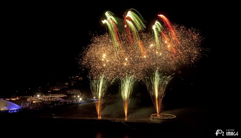 Firework finale - Looe Music Festival