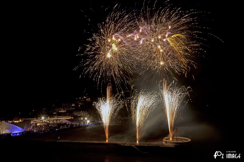 1 October 2017 Firework finale - Looe Music festival © Ian Foster / fozimage