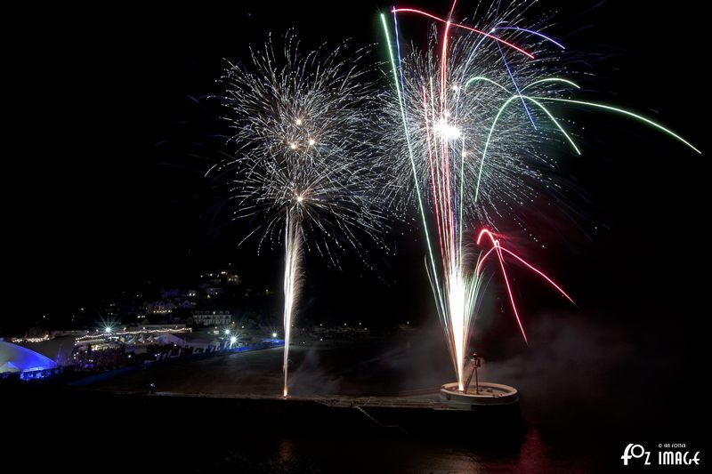 1 October 2017 Firework finale - Looe Music festival © Ian Foster / fozimage