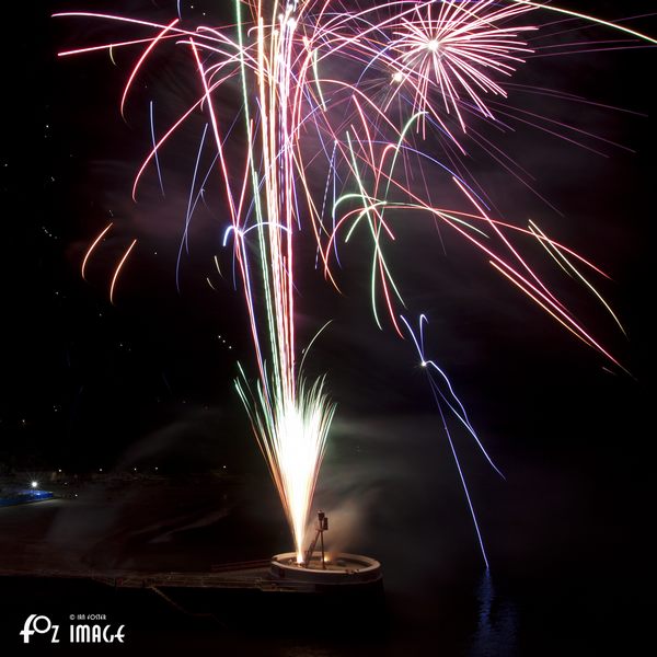 1 October 2017 Firework finale - Looe Music festival © Ian Foster / fozimage