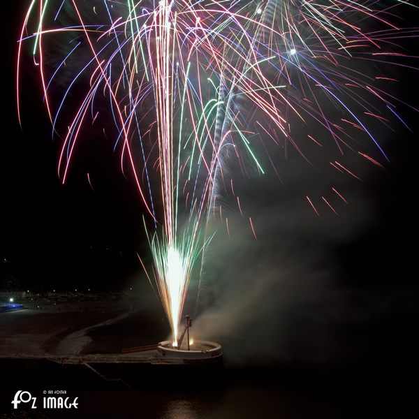 1 October 2017 Firework finale - Looe Music festival © Ian Foster / fozimage