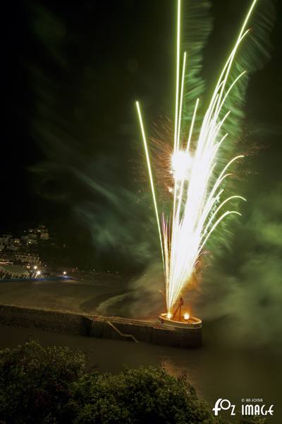 1 October 2017 Firework finale - Looe Music festival © Ian Foster / fozimage