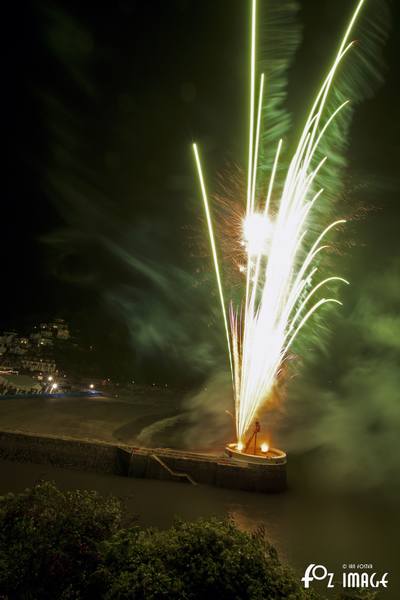 1 October 2017 Firework finale - Looe Music festival © Ian Foster / fozimage