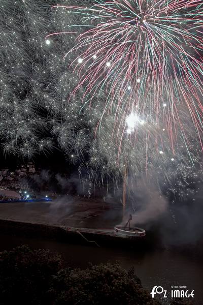 1 October 2017 Firework finale - Looe Music festival © Ian Foster / fozimage