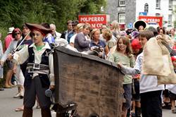 Polperro festival - procession