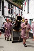 Polperro festival - procession