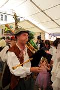 Polperro festival - Lord Mayor leaves Big Green