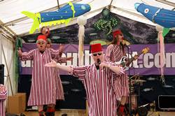 Polperro festival - The Fabulous Fezheads