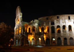 Rome - Colosseo at night