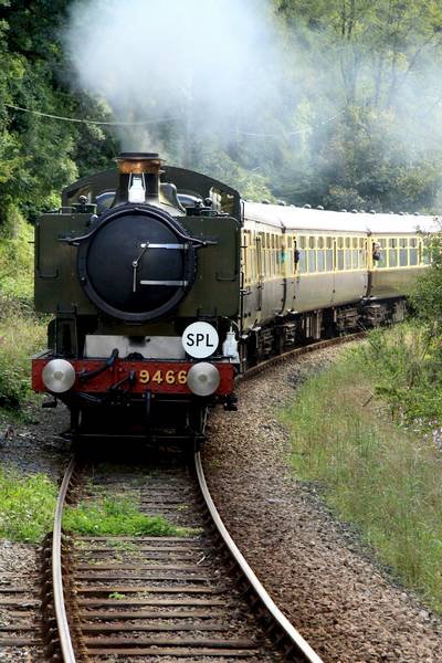 Steam returns to the Looe Valley line