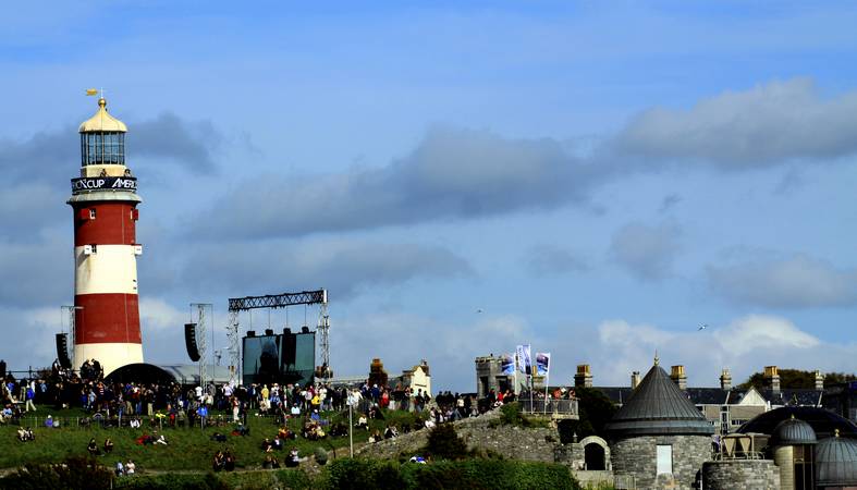 America's Cup World Series - Plymouth Hoe - © Ian Foster / fozimage